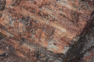 Doğal kaya dokusunun fotoğrafı.