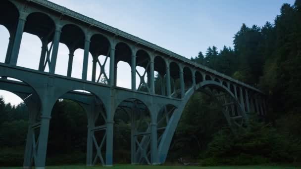Ponte di Cape Creek — Video Stock