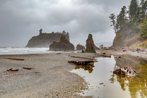 Ruby Beach, Olympic National Park in the U.S. state of Washington — Stock Photo, Image