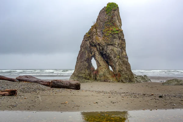 Ruby Beach, olympijský národní Park v americkém státě Washington — Stock fotografie