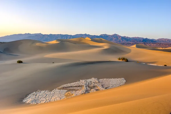 Dunas no Vale da Morte — Fotografia de Stock