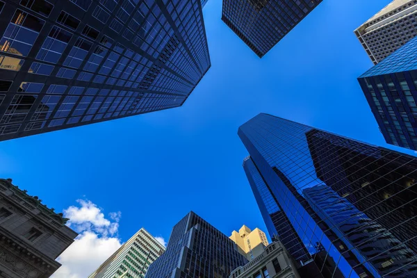 Skyscrapers office buildings — Stock Photo, Image