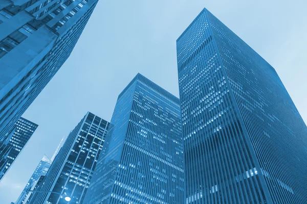 Skyscrapers office buildings — Stock Photo, Image