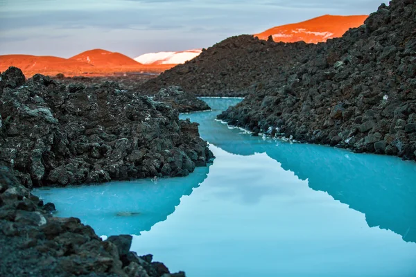 Blå LAGOON — Stockfoto