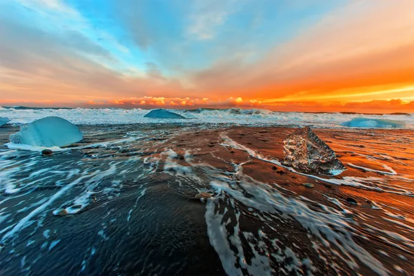 Turuncu günbatımı — Stok fotoğraf