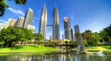 Kuala Lumpur 'daki Petronas Kuleleri