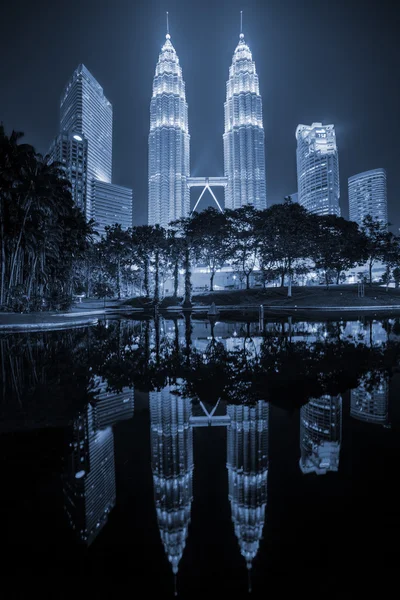 Petronas-Türme in Kuala Lumpur — Stockfoto