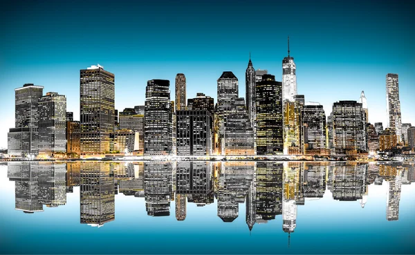 New york panorama — Stok fotoğraf