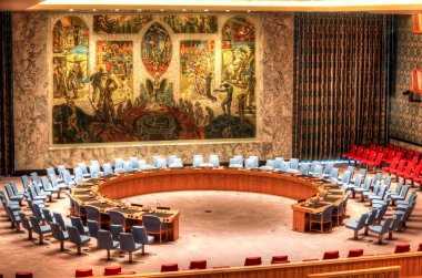 United Nations Security Council hall clipart