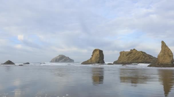 Oregon Pacific coast timelapse — Stock Video