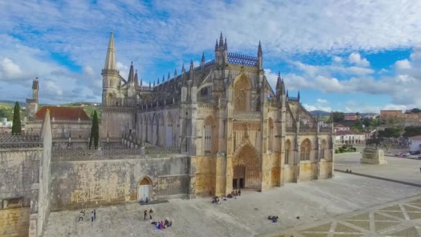 Das Kloster von Batalha — Stockvideo