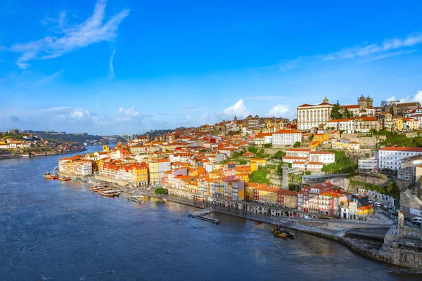 Ribeira, Porto, Portekiz eski şehir — Stok fotoğraf