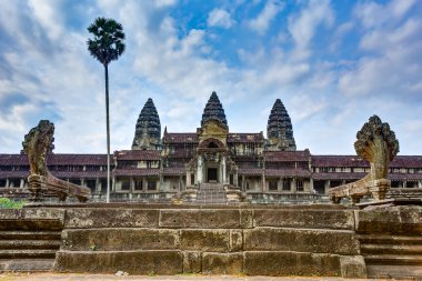 Angkor Wat Tapınağı Kuzey kapısı, Siem reap, Kamboçya.