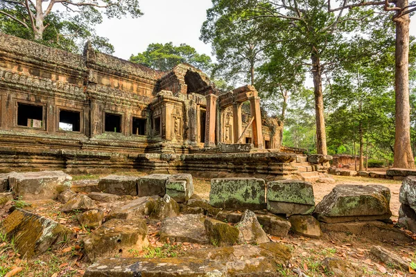 Oostelijke gateway aan Angkor wat, Siem Reap, Cambodja — Stockfoto