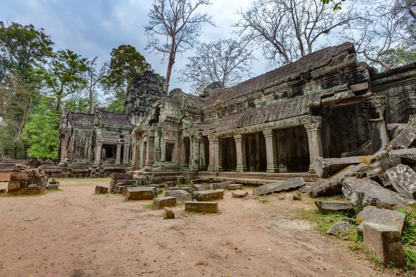 Angkor wat Cambodja. ta prohm khmer oude boeddhistische tempel. — Stockfoto