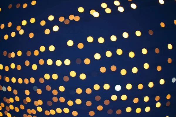 Abstract Wazige Achtergrond Lichte Bokeh Nachts Feest Winter — Stockfoto