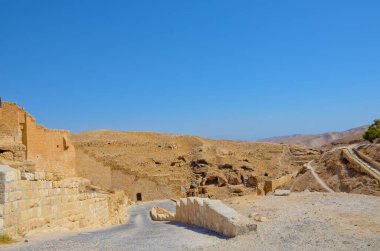 Judean Desert Holy Lavra Monastery of Saint Sava the Sanctified Mar Saba Israel, Palestine.