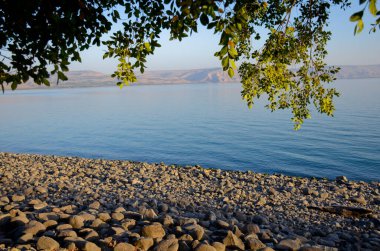 Landscape Of Kinneret Lake - Galilee Sea clipart