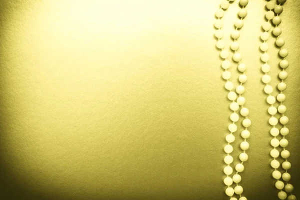 Background Beads Toning Photo Illuminating Copy Space Flat Lay — Stock Photo, Image