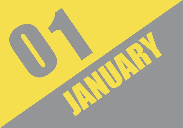 Календарь Модных Цветах 2021 Января Фон Надпись Ultimate Gray Illuminating — стоковое фото