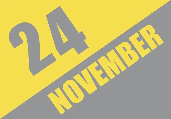 Kalender Trendfarben 2021 November Hintergrund Und Schriftzug Ultimate Gray Und — Stockfoto
