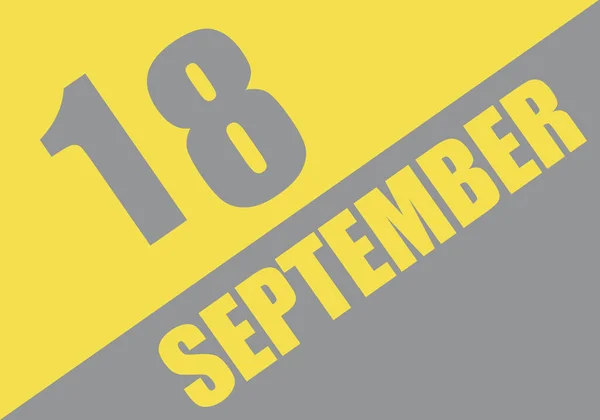Kalender Trendfarben 2021 September Hintergrund Und Schriftzug Ultimate Gray Und — Stockfoto