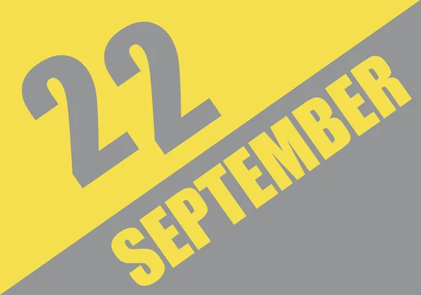 Ημερολόγιο Μοντέρνα Χρώματα 2021 Σεπτεμβρίου Ιστορικό Και Γράμματα Ultimate Gray — Φωτογραφία Αρχείου