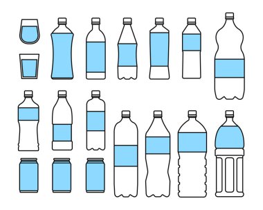 Meşrubat çizimi materyal / vektör