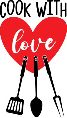 Beyaz arka planda aşkla pişirilmiş. Vektör illüstrasyonu