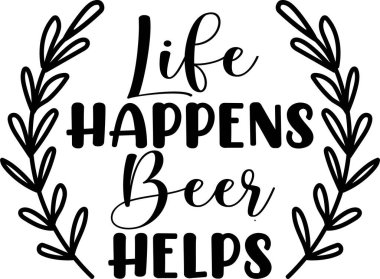 Download Life Happens Free Vector Eps Cdr Ai Svg Vector Illustration Graphic Art