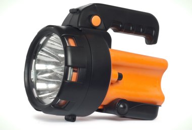 İzole plastik Led el feneri