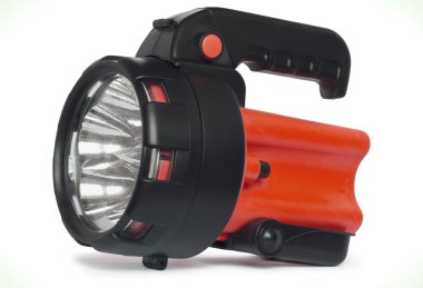İzole plastik Led el feneri