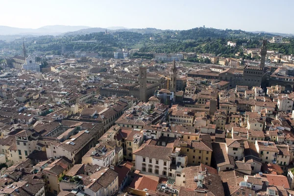 Rode daken van Florence — Stockfoto