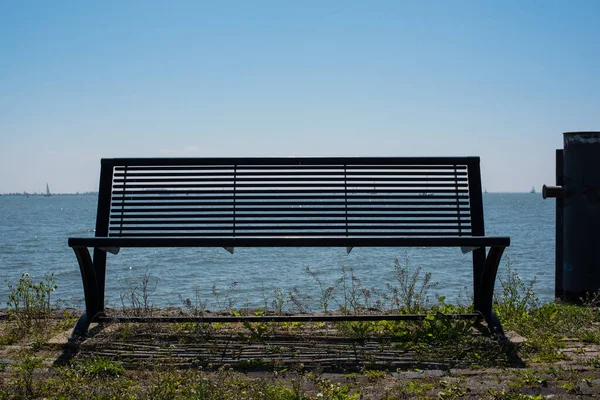 Banc Sur Plage Mer — Photo