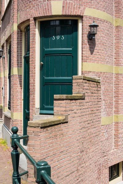 Amsterdam Summer Street View Flowers — Stock Photo, Image