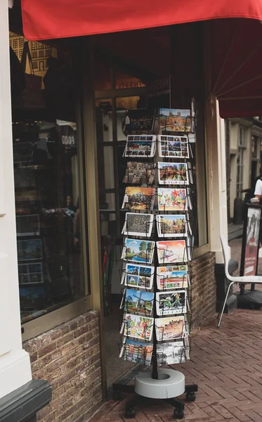 Pohlednice Dárkovém Obchodě — Stock fotografie