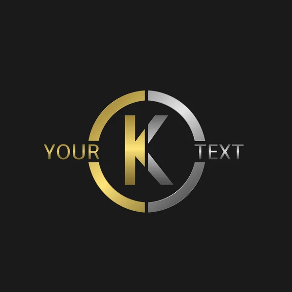 字母 k 徽标 — 图库矢量图片
