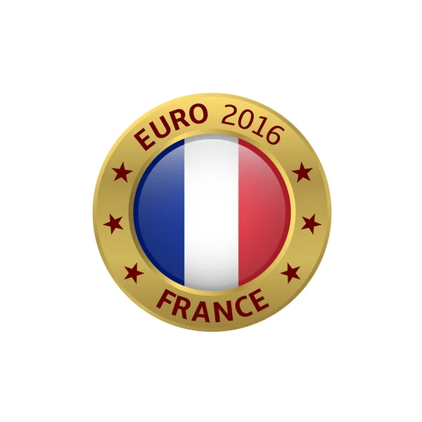 France 2016 label — Stock Vector