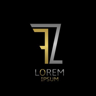 FZ letters logo clipart