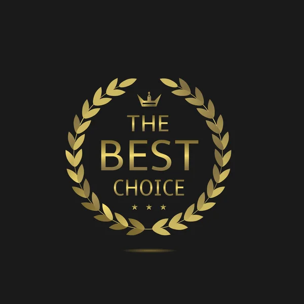 The Best choice — Stock Vector