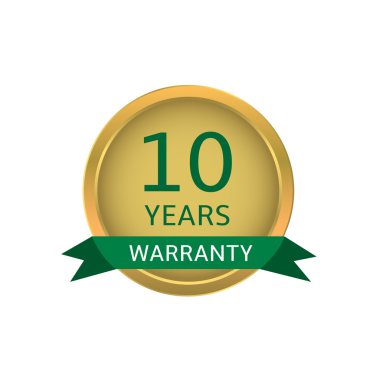 On yıl garanti etiketi