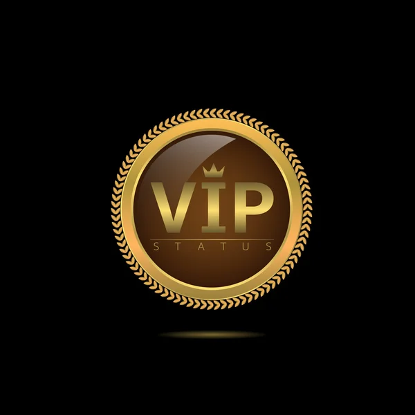 VIP статус етикетки — стоковий вектор