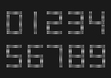 Gümüş metal numaraları