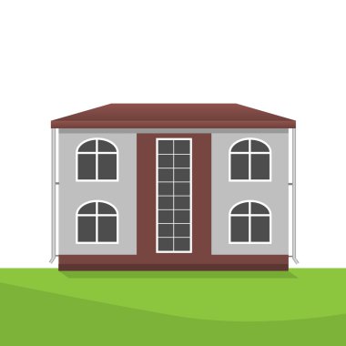 Evin vektör illüstrasyonu