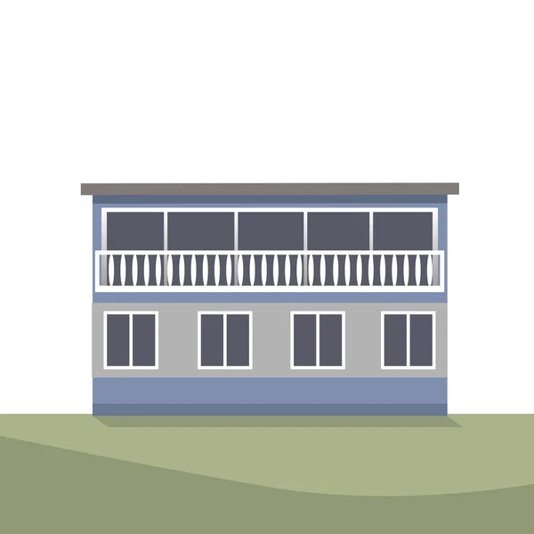 Vectorillustratie van huis — Stockvector