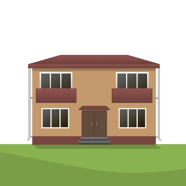 Vector Illustration of house — Stock Vector