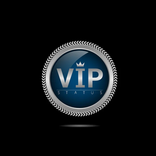 VIP etichetta argento — Vettoriale Stock