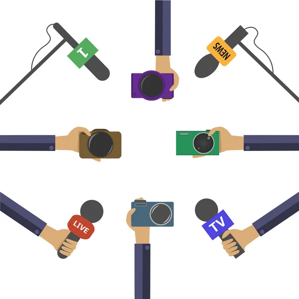 News report Vector Art Stock Images Depositphotos