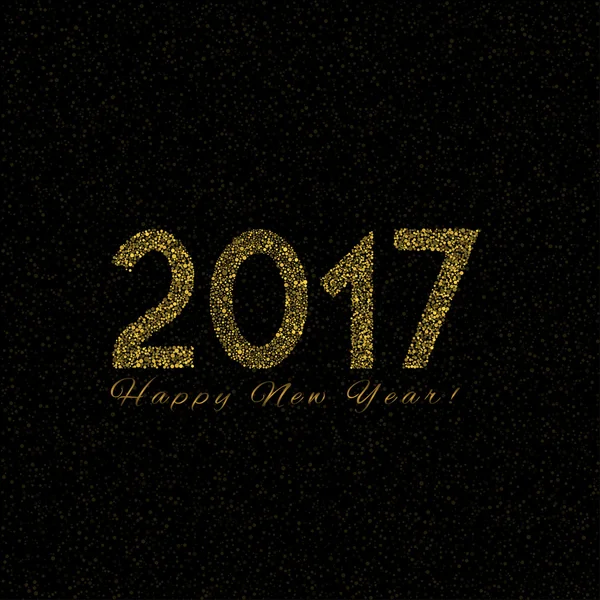 Frohes neues Jahr 2017 — Stockvektor