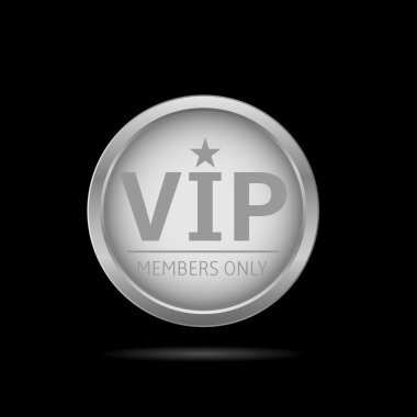 Gümüş VIP etiket